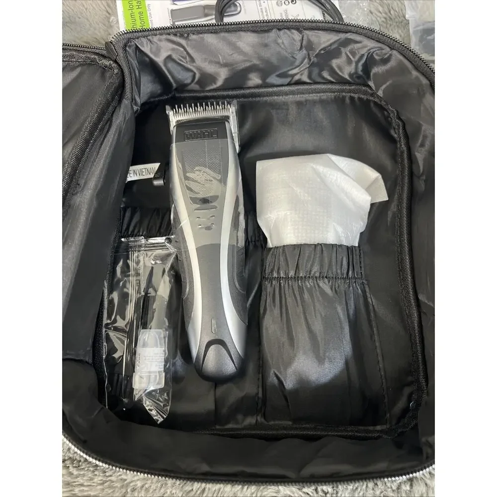Wahl Li-Ion Max Rechargeable Cordless Haircutting & Touch Up Clippers Kit